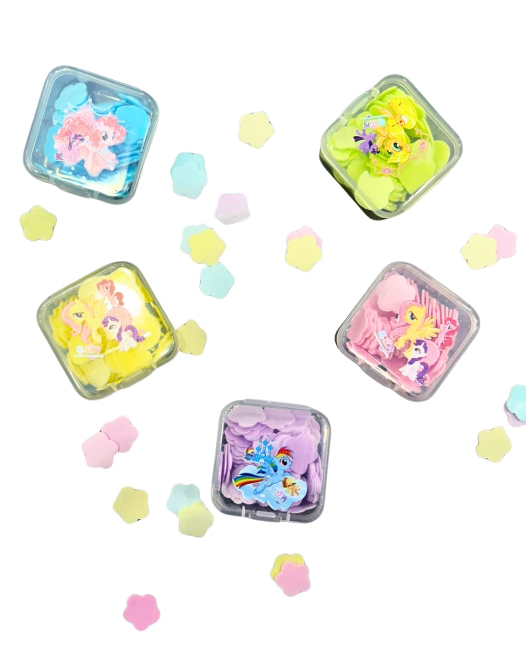 20366 Travel Soap Paper Sheets, Disposable Mini Soap Sheets with Cartoon Pocket Storage Box for Kids, School, Camping, Hand Washing