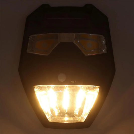 JL-T88 Solar Induction Wall Lights, Solar Induction Wall Lights, Motion Sensor Warning Light, 5 Modes Security Light with Mount, Lighting Fixture