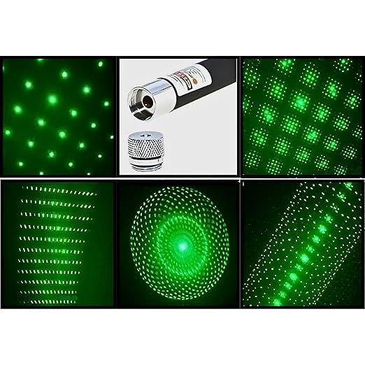 20767 Powerful high Beam Ultra Green Lazer Light for Presentation | Best Laser Light with Adjustable Cap for Extra Disco Effect & Different Projects | Long Range (2000 Meter) Lager Pointer Pen