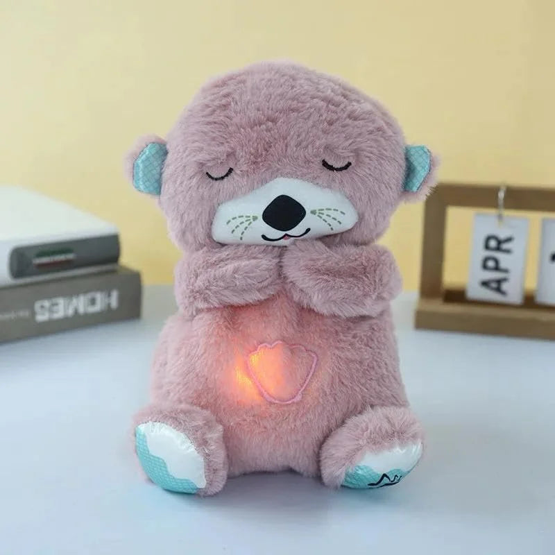 10605 Soft Stuffed Animal, Sensory Details Music Lights Rhythmic Breathing Motion Musical Baby Toy