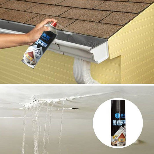 20300 Waterproof Leak Filler Spray Leakage Solution Rubber Flex Repair And Sealant Crack Hole Spray For Indoor Or Outdoor Use 450 ml
