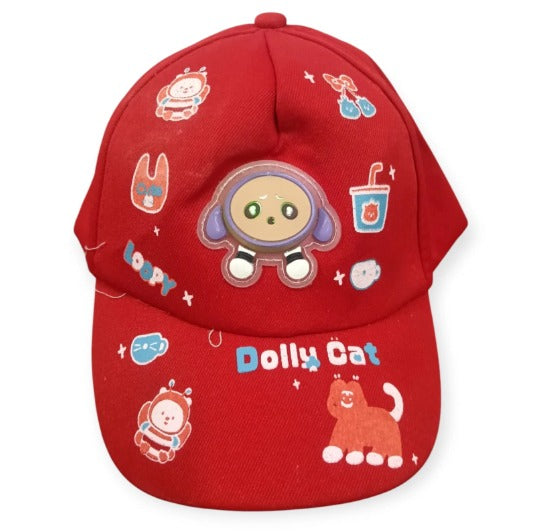 20111 Boys Baseball Cap 3D Cartoon Character Cap With Light Random
