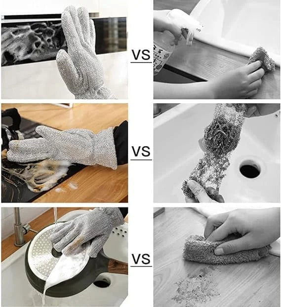 8092 – (2 Pcs) Dishwashing Gloves