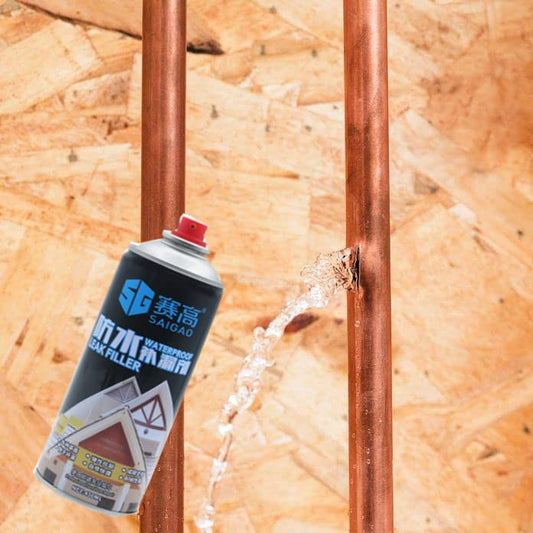 20300 Waterproof Leak Filler Spray Leakage Solution Rubber Flex Repair And Sealant Crack Hole Spray For Indoor Or Outdoor Use 450 ml