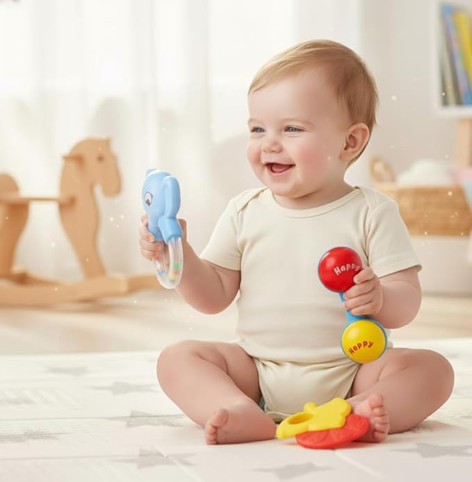 R019 Tim Tim 3 pcs Rattle Set