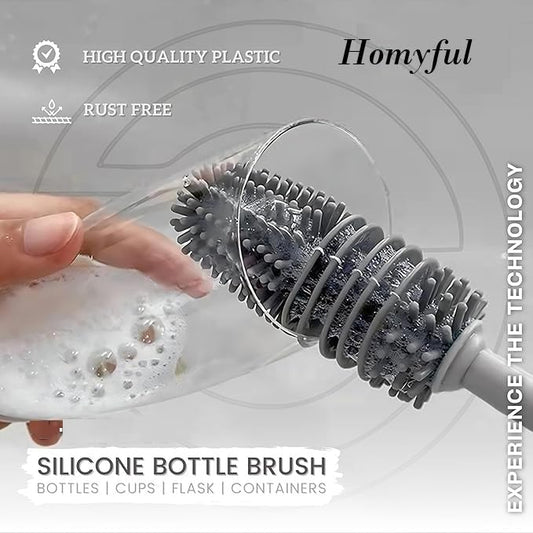 11290 Long Handle Silicone Bottle Cleaner Brush, Mug Cleaning Brush