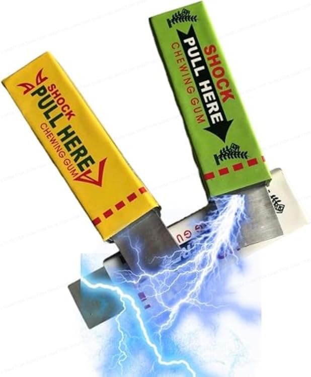 20845 Electric Shocking Prank Toy – Funny Shock Gag for April Fool, Magic Trick Joke Toy, Novelty Gift for Friends, Party Trick Toy for Kids & Adults