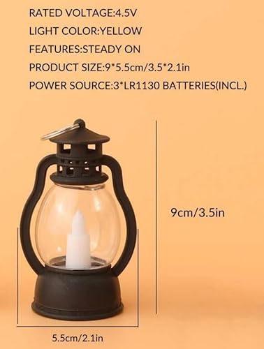 20312 Diwali Hanging Lantern Lamp/Led Light Candle Lanterns Lamp with Shub Deepawali Sticker for Wall Decoration