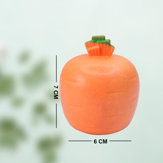 8056 (10 pcs) Squueze Pop Up Carrot Toy