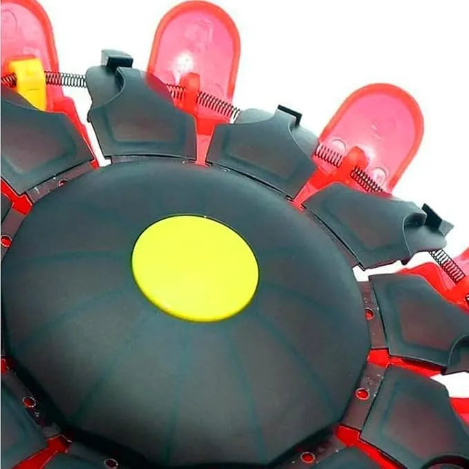 2209 UFO Deformed Ball Toy | 2-in-1 Frisbee & Ball | Glow-in-The-Dark Transforming Flying Disc for Kids