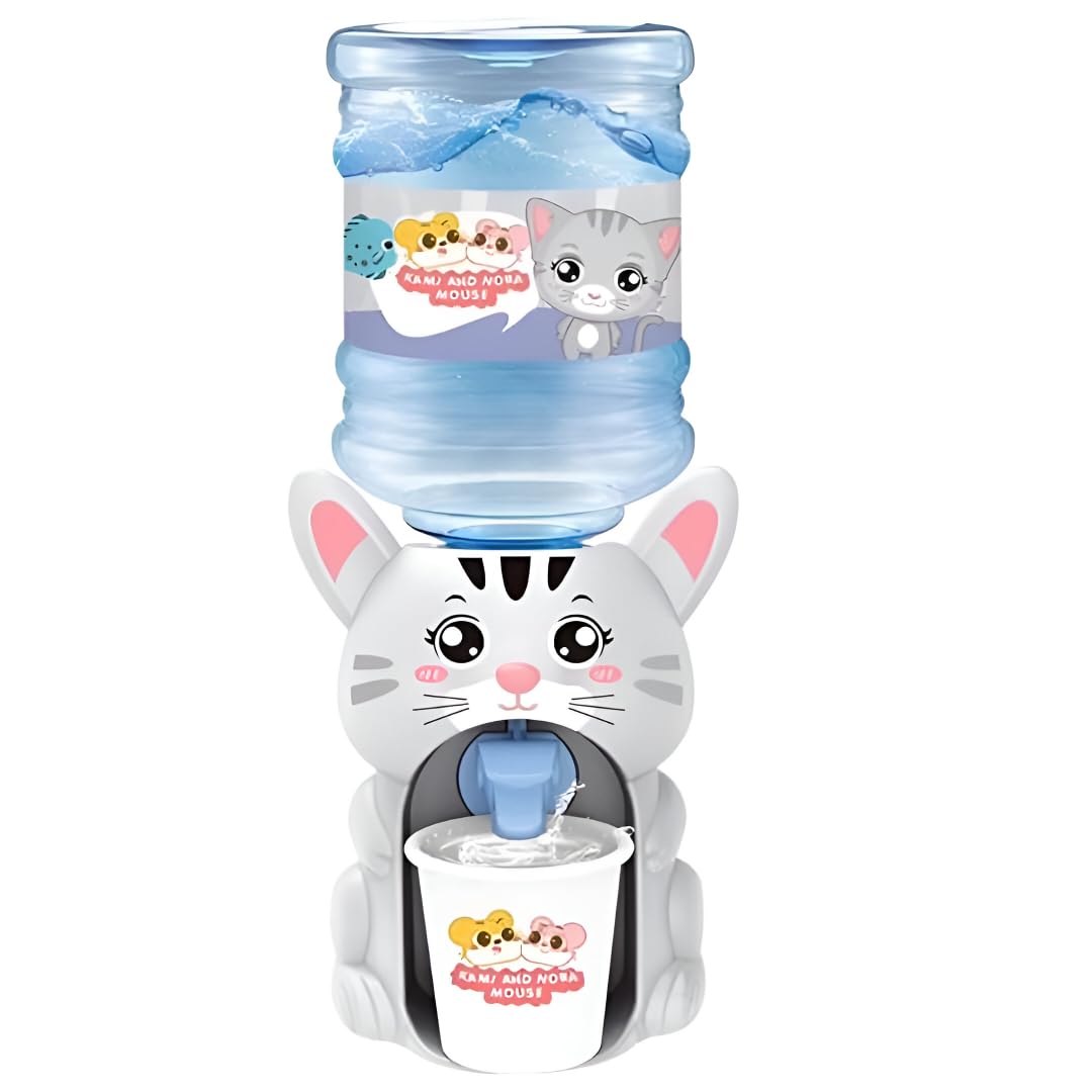 20359 Water Dispenser Toy for Kids, Multi Cartoon Character Drinking Fountain Pumps Water, Juice & Milk Water Dispenser Toy Kids