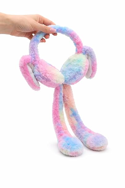 20043 Winter earmuffs for Kids, Ear Muffs for Winter | Moving ear Bunny Earmuffs for Girls, Boys, Women, Chu chu sounds