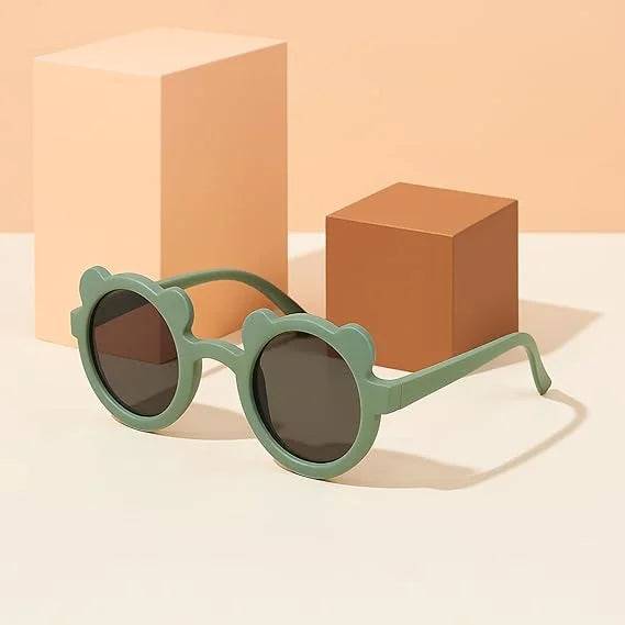 20144 Sunglasses – Stylish Eyewear for Baby Boys & Girls, Leopard Design Fancy Goggles for Outdoor Protection