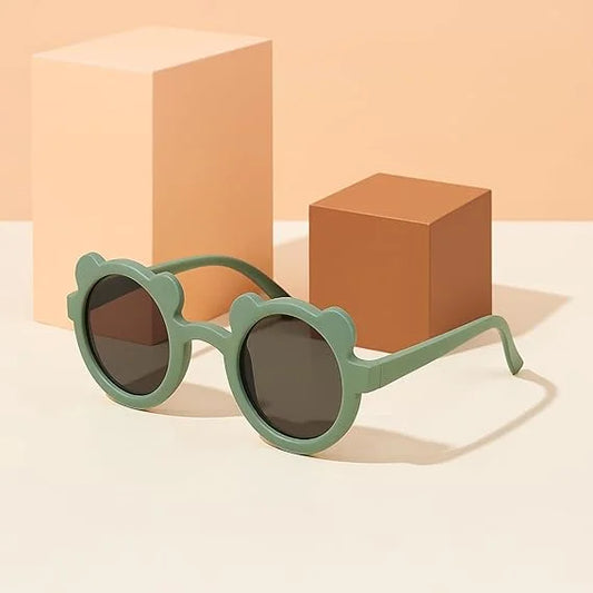 20144 Sunglasses – Stylish Eyewear for Baby Boys & Girls, Leopard Design Fancy Goggles for Outdoor Protection