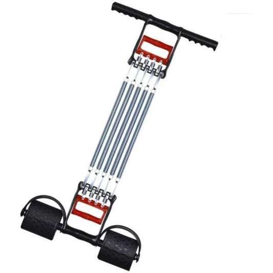 9014 Chest Expander Chest Workout Equipment Dual Use Adjustable 5 Spring Pull