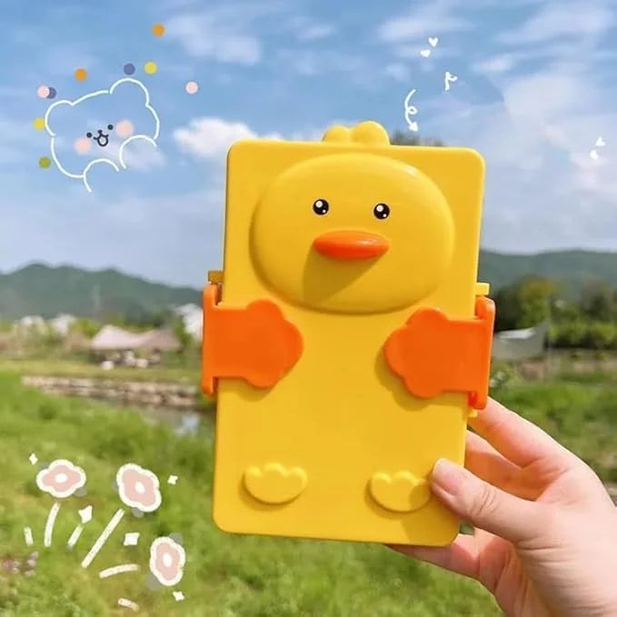 6650 Cuddle Little Ducky Kids Lunch Box Leak-Proof Bento Box for School, Travel & Office