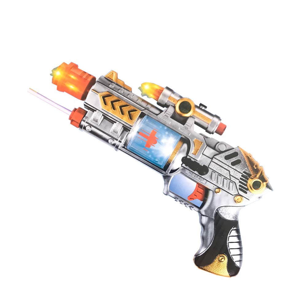 CF-927 Space Toy Gun with Laser Sound Gun with Flashing Lights