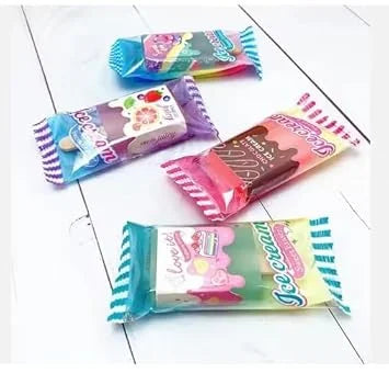 11211 Ice Cream Shaped Erasers | Non-Toxic Fun Erasers for Kids