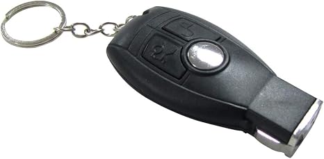 20850 Extreme Shocker Car Keychain Novelty Shocking Keyring Fob Practical Joke Gag Gift Prank Key Ring