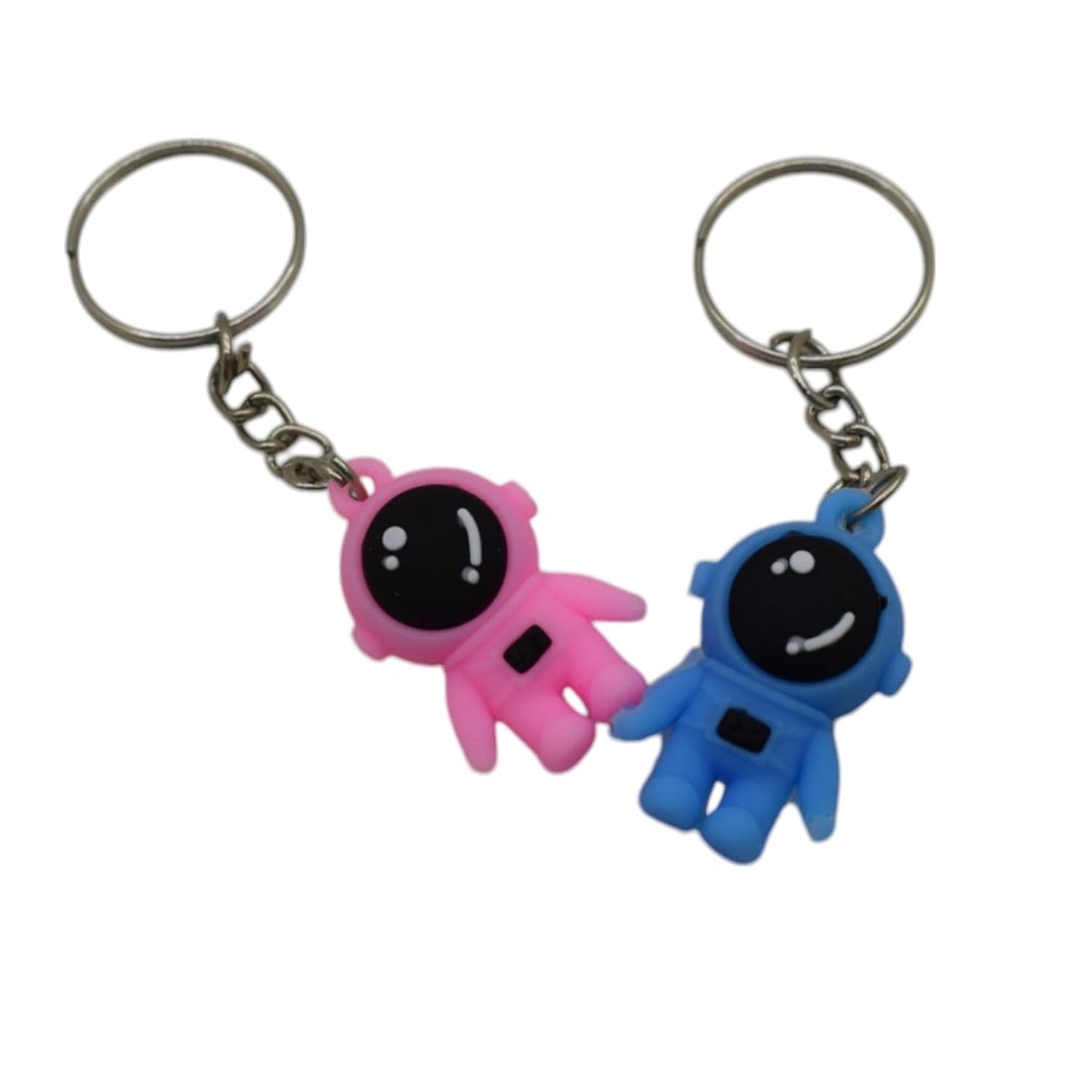20883 {Pack of12} Space Astronaut theme Boys/Girls Design Keyrings/Keychains for Kids