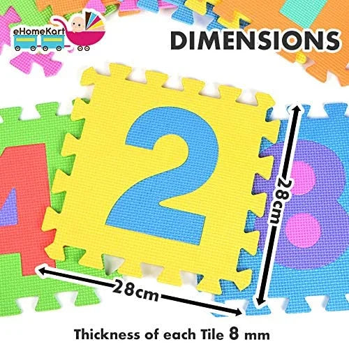 9873 EVA Baby Foam Crawling Mats Puzzle Toys ( 24 X 36 Inch )