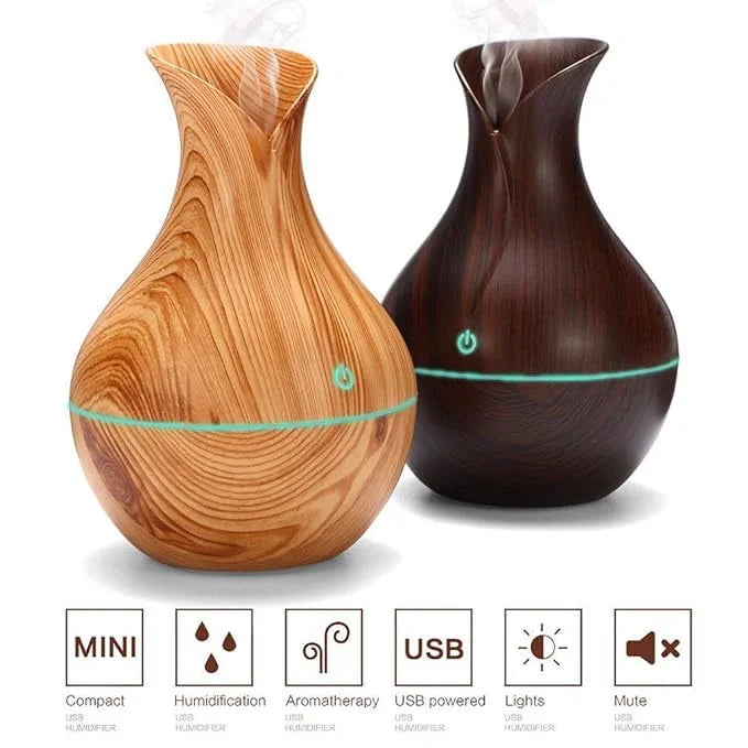 6069 Ultrasonic Aroma Humidifier with Color Changing LED