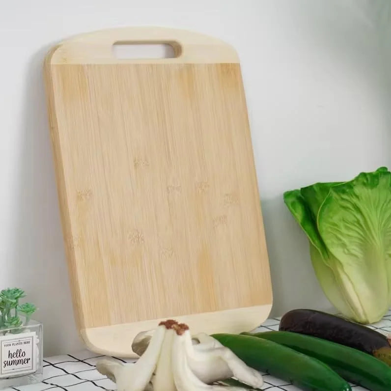 10120 Wooden Chopping Board for Kitchen with Wood Handle,Vegetable Cutting Board for Kitchen 30×20 Cm