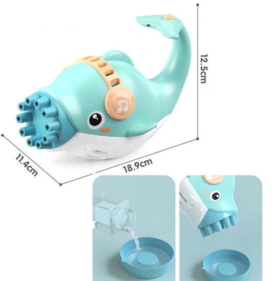 4044 Dolphin Gatling Bubble Gun 10 Holes