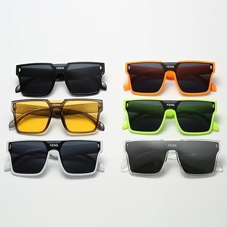 20320 Square Sunglasses Travel Glasses Multicolor Optional Uv400