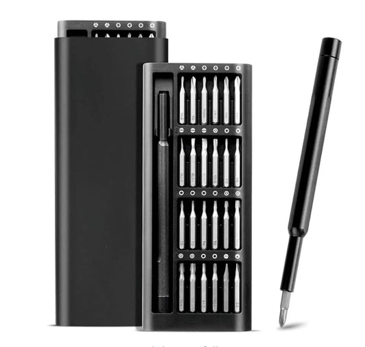 6024 24 in 1 Mini Screwdriver Set with Case, Magnetic Precision Repair Tool Kit for Electronics, Phone, Laptop, and Small Devices
