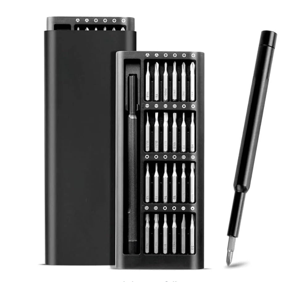 6024 24 in 1 Mini Screwdriver Set with Case, Magnetic Precision Repair Tool Kit for Electronics, Phone, Laptop, and Small Devices
