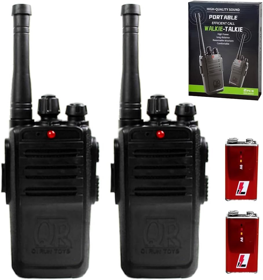 JL111-18 Kit Radio Comunicador Walkie Talkie, Brinquedo Infantil para Aventura e Diversao, Brincadeiras ao Ar Livre, Presente Criativo e Divertido para Criancas