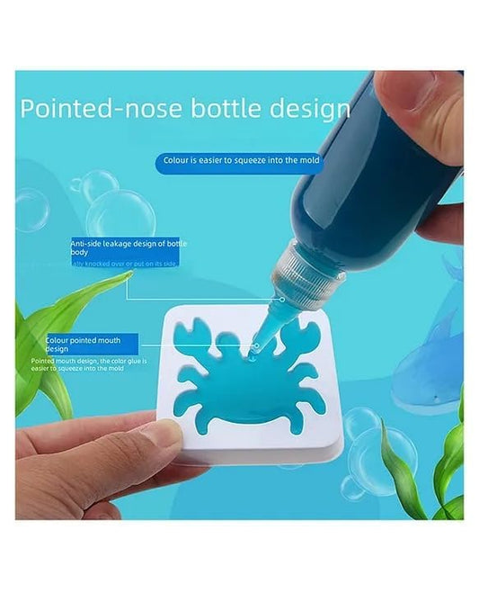 20197  Magic Water ELF Toys DIY Kit | Creative 3D Handmade Magic Gel Craft Set | Multicolor (1 Kit) (3 Design)