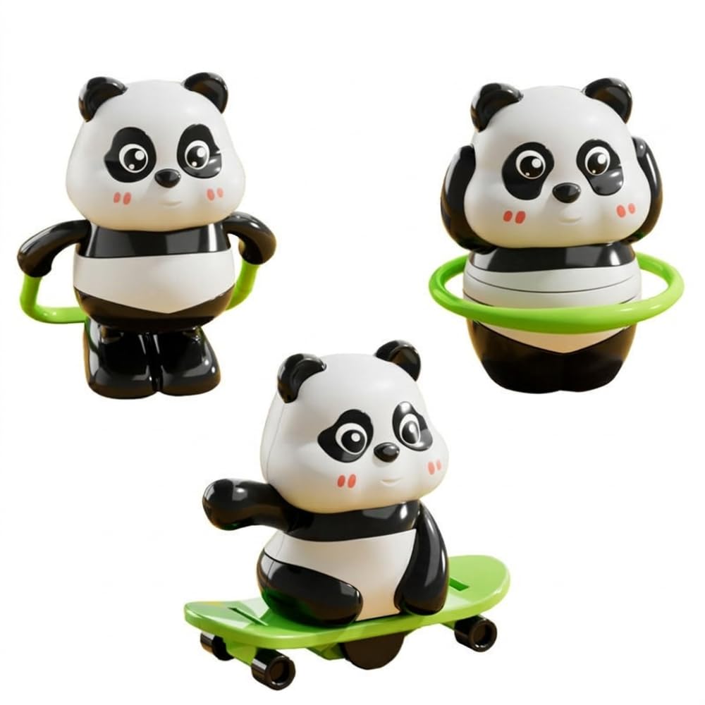 20879 Panda Toy for Kids 1PCS Wobble Action Figures Gift {RandoM Caracter}