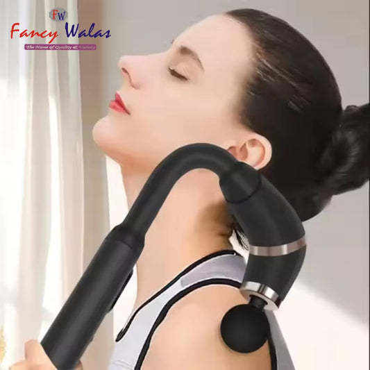 MP-930 Replicates Shiatsu Massager with Upgraded Extended Handle, Full Body Massager for Pain Relief Deep Tissue with LCD Screen, Massage Gun with 4 Massage Heads | 9 Modes & 9 Speed Levels