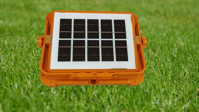 21035 Solar LED Flood Light, Rechargeable, Waterproof Outdoor Light for Farms, Garage, Camping - YX-003 - Private Street Lamp Without Electricity