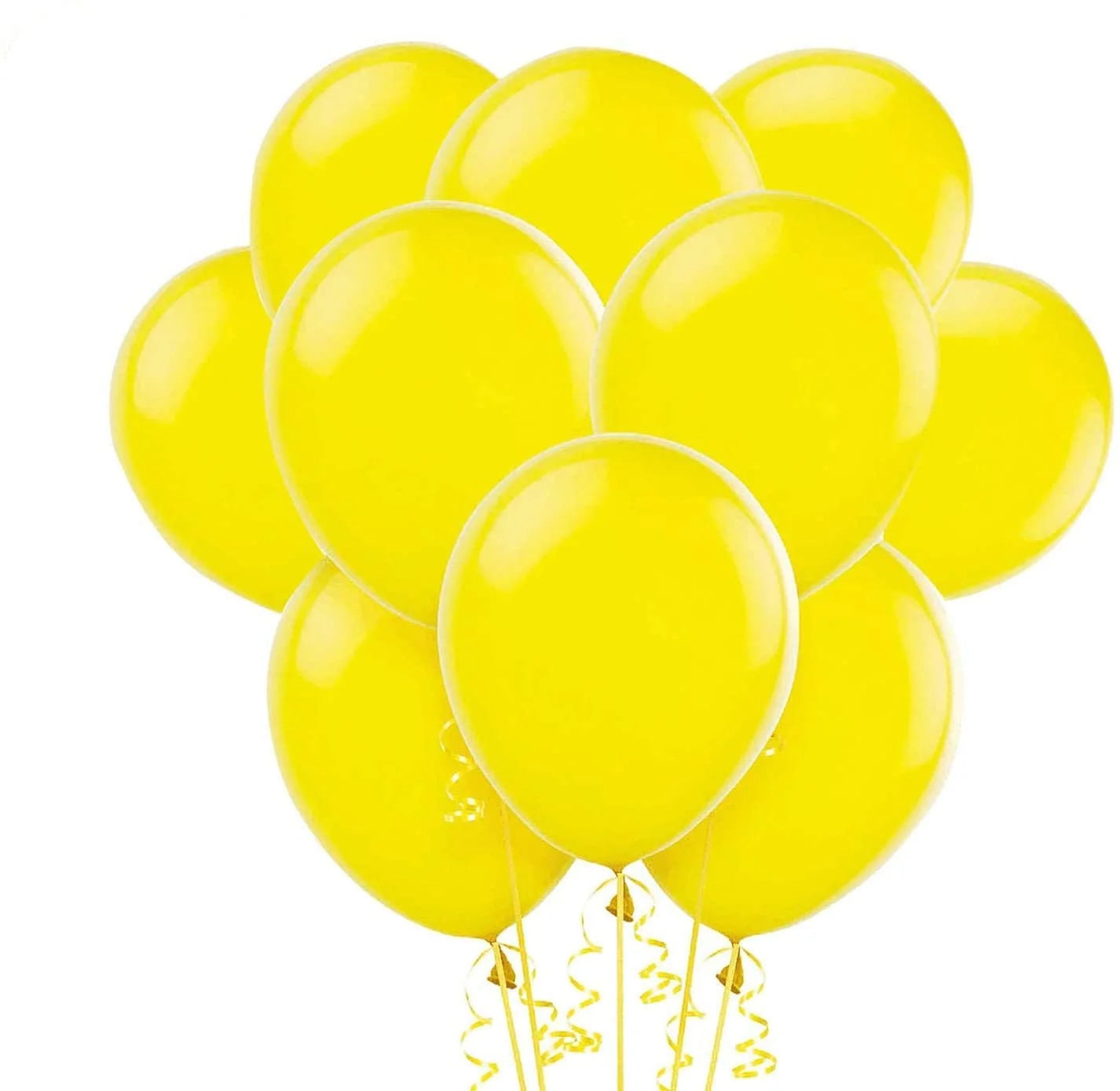 30277(100pcs) yellow Rubek balloons