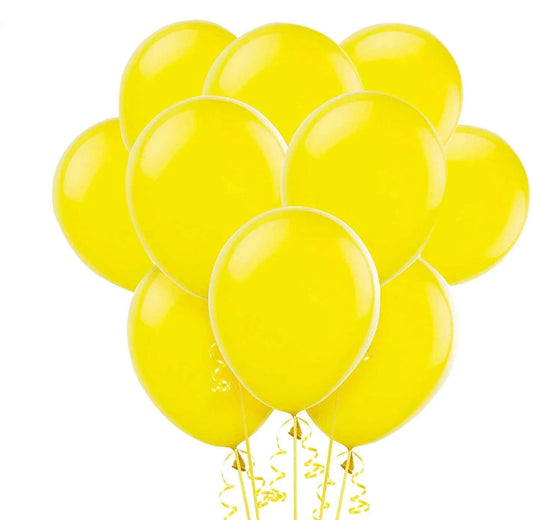 30277(100pcs) yellow Rubek balloons