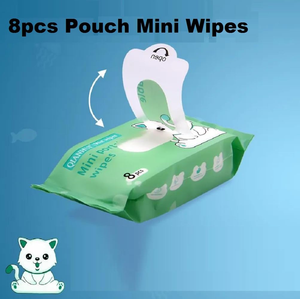 20348 Mini Portable Disposable Baby Wipes Water Wipes Baby Skin Care Wet Tissue 64 Wipes