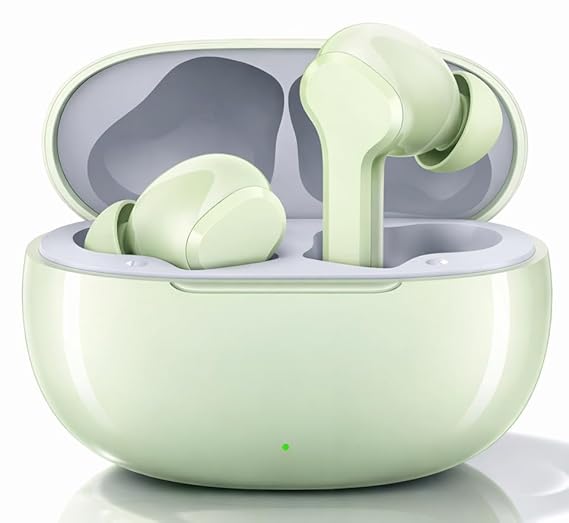 T110 Truly Wireless in Ear Earbuds with 38Hrs Playtime, AI-ENC Mic, Bluetooth 5.4 with Low Latency Gaming, 13mm Bass Drivers, Type-C Fast Charging, Touch Controls