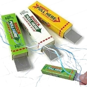 20845 Electric Shocking Prank Toy – Funny Shock Gag for April Fool, Magic Trick Joke Toy, Novelty Gift for Friends, Party Trick Toy for Kids & Adults