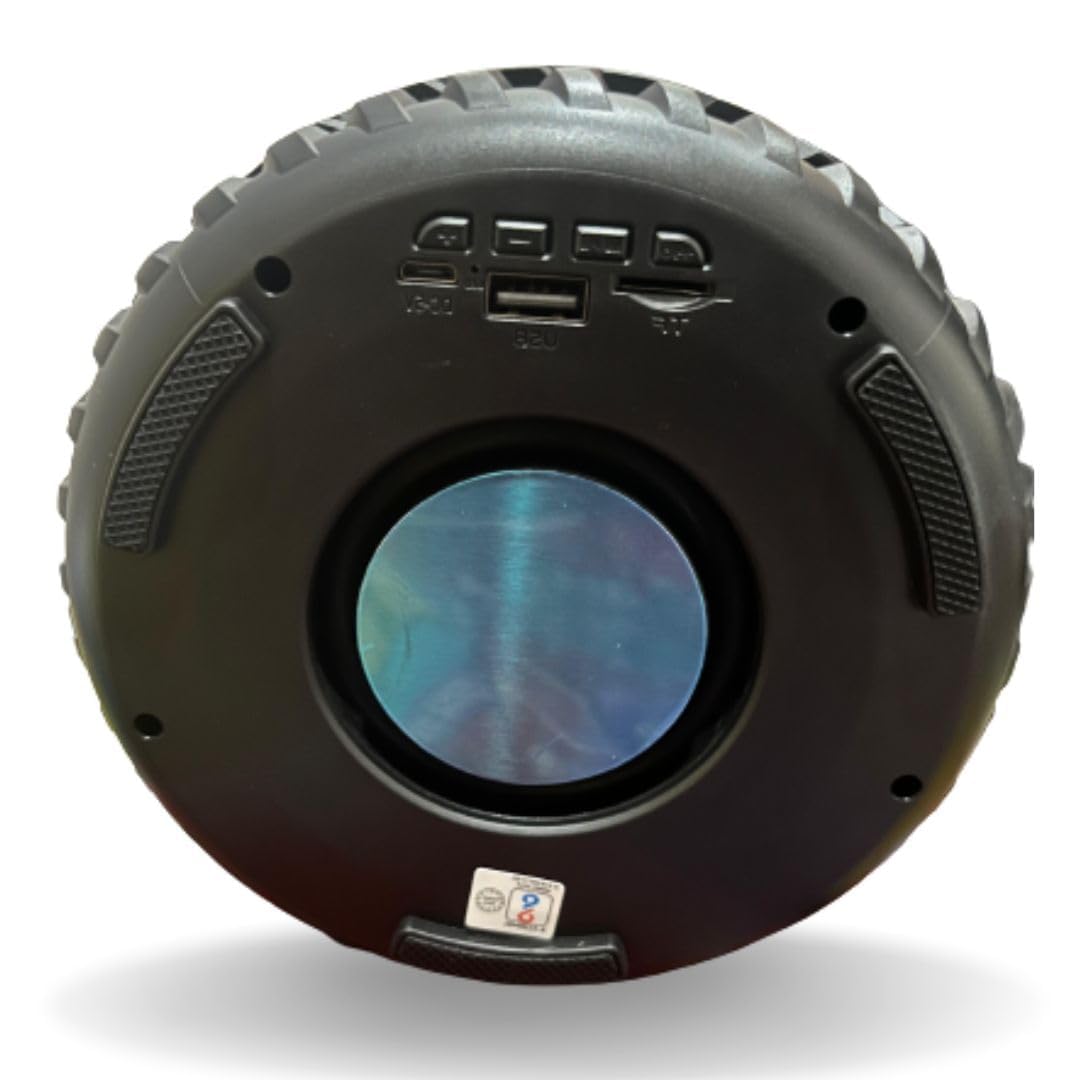 20467 (Portable Bluetooth Speaker) Dynamic Thunder Sound Auto Series 8 W Bluetooth Speaker (Black, Stereo Channel)
