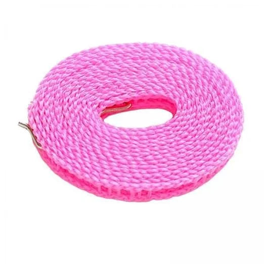 10366 Nylon Rope for Clothes Drying with Hooks Rope Wire for Drying Hanging Clothes