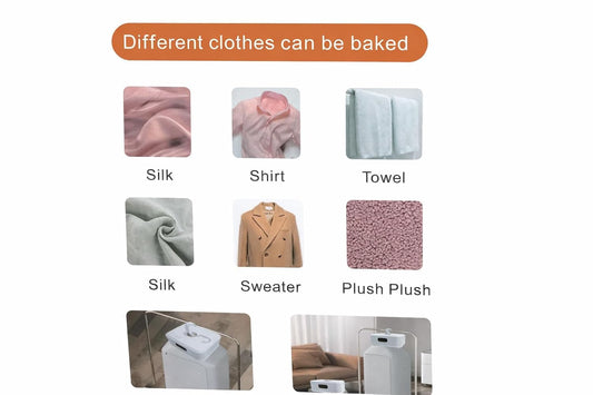 LS-171 Portable Electric Clothes Dryer Machine with Timer, Fast Drying Mini Cloth for Travel, Home & Hostel Use, Foldable Garment with Hook