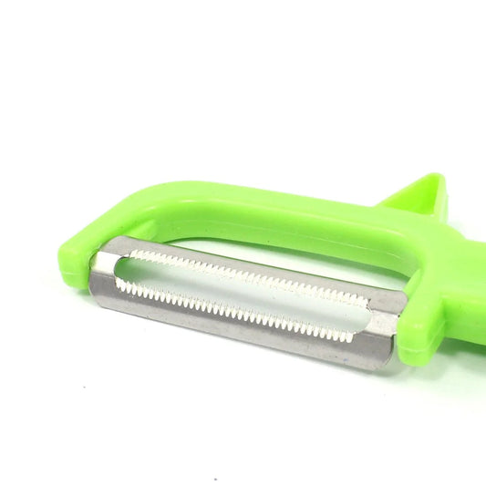 10269 Generic Flat Sawtooth Fruit Vegetable Peeler Peeling Tool 2 in 1