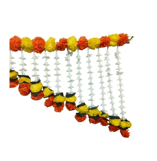 5010 Door Pom pom Toran 3 Feet Bandhanwar