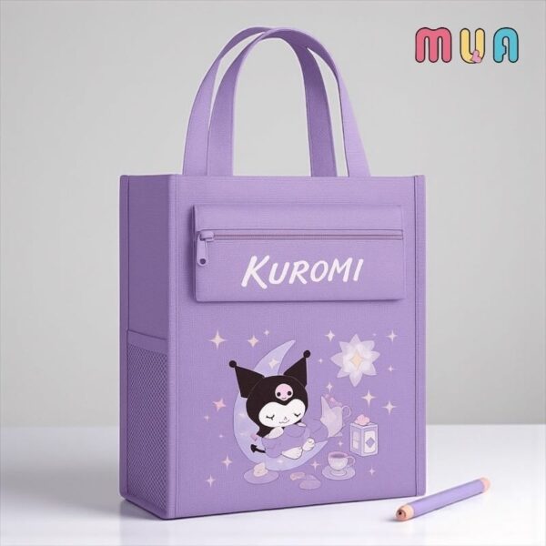 11306 Cartoon Printed bag for Girls and Boys {Multicolor} Size 33*28*12