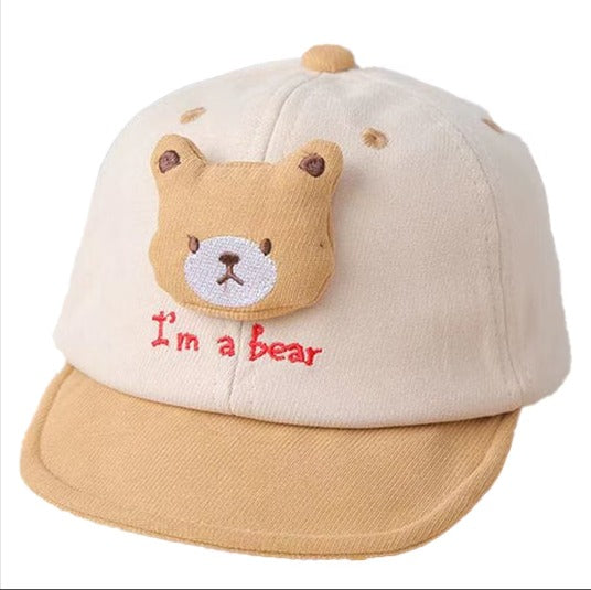 20112 Kids Baseball Cap for Sun Hat Boys Durable Relaxed Cute Cartoon Multicolour
