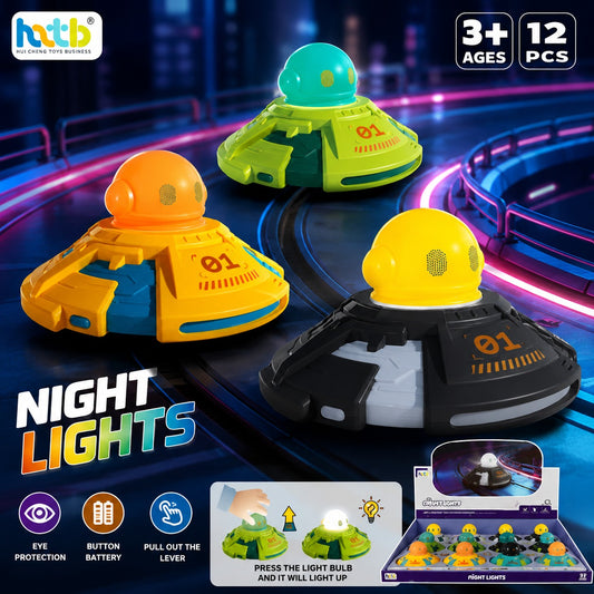 20875 UFO Night Light Projector for Kids {Random Color}