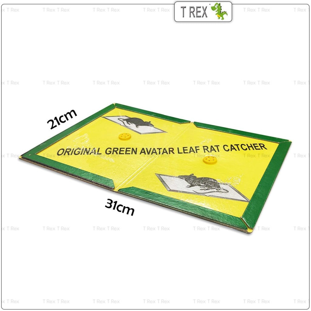 20974 {Pack of 1} Mouse & Rat Glue Trap Board | Strong Adhesive Rat Catcher | Non-Toxic Sticky Trap |